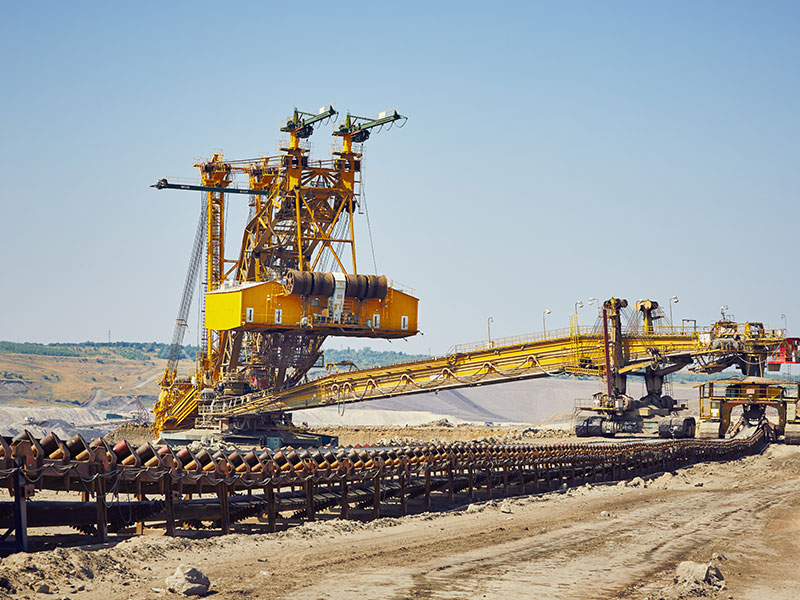 Matériel pour sites miniers